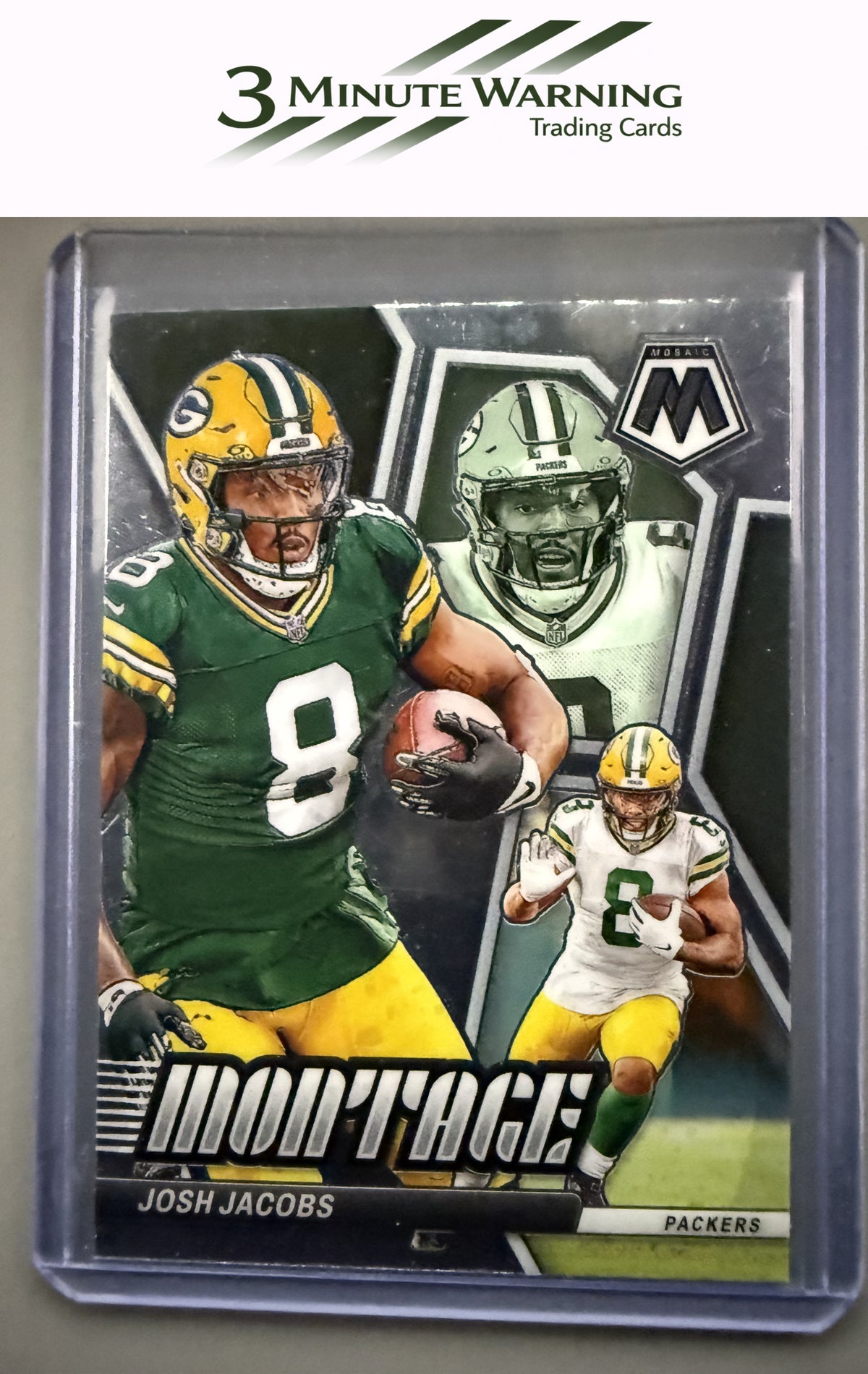 2024 Panini Mosaic #M-17 Josh Jacobs Montage