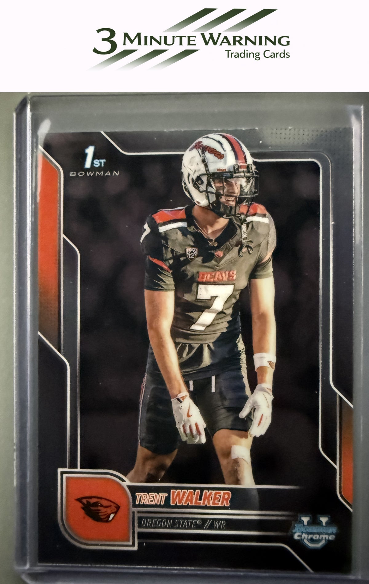 2025 Bowman University Chrome #54 Trent Walker