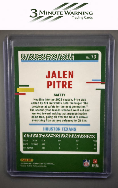 2023 Donruss Optic #73 Jalen Pitre