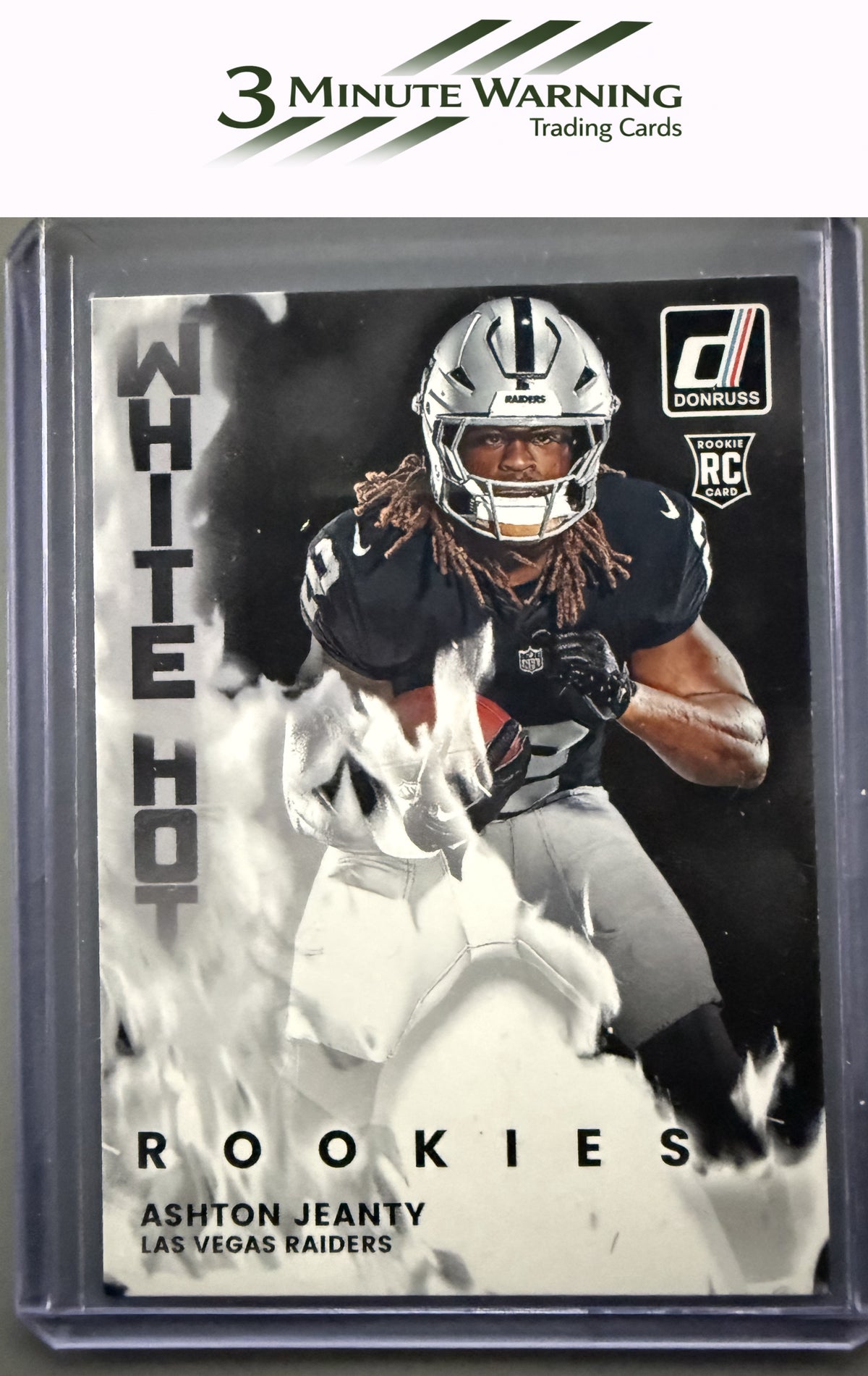 2025 Donruss #WHR-ASJ Ashton Jeanty White Hot Rookies