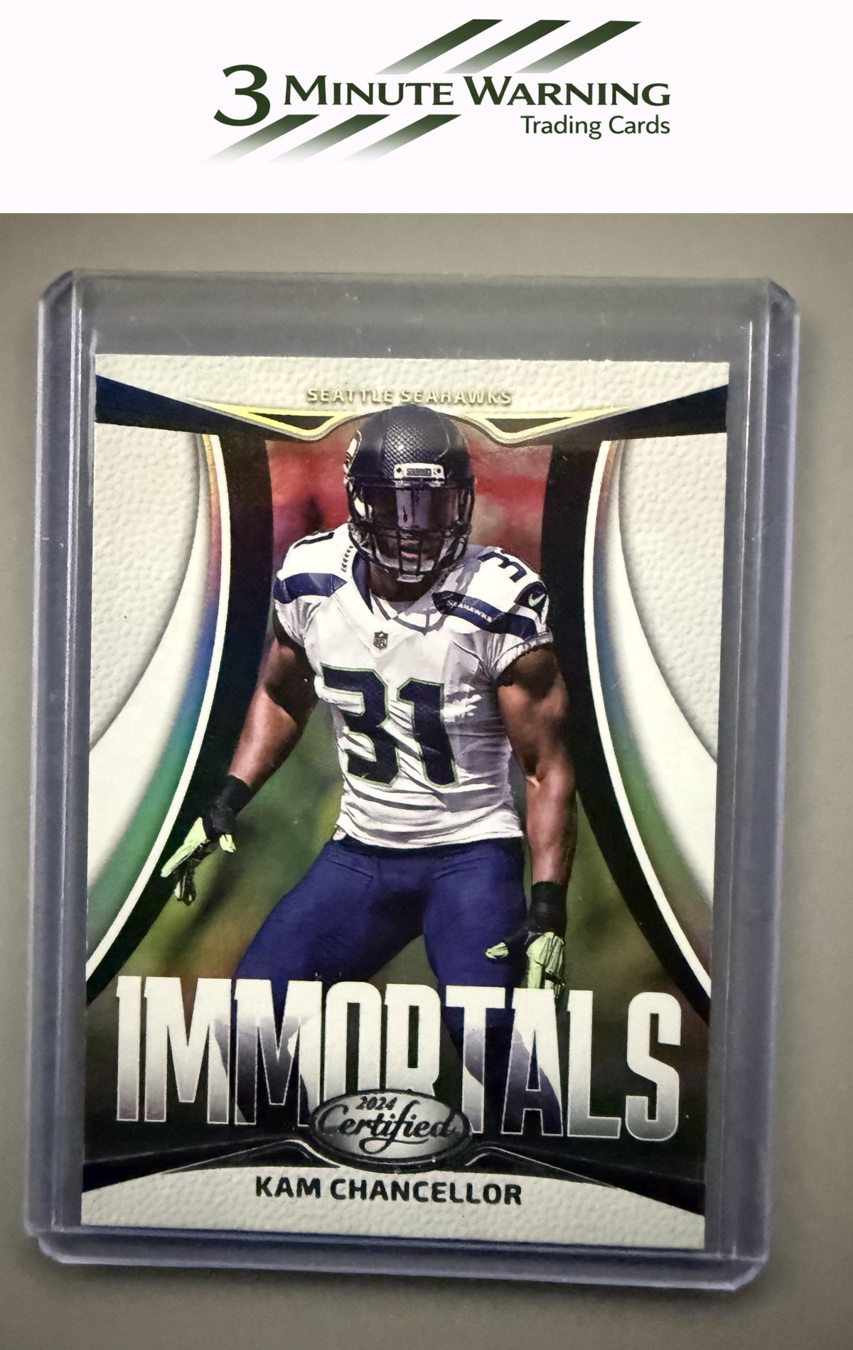 2024 Panini Certified #14 Kam Chancellor Immortals