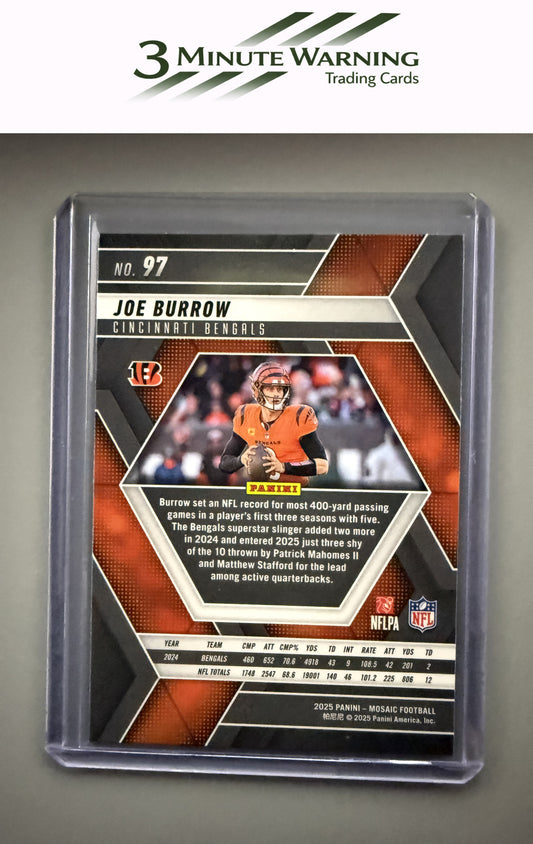 2025 Panini Mosaic #97 Joe Burrow Mosaic