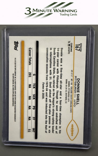 2024 Topps Chrome #167 Donnie Shell