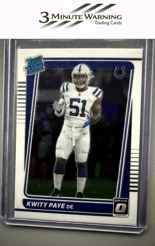 2021 Donruss Optic #248 Kwity Paye
