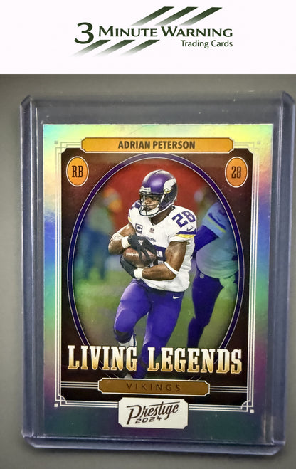 2024 Panini Prestige #LL-APN Adrian Peterson Living Legends