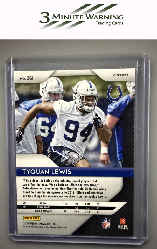 2018 Panini Prizm #261 Tyquan Lewis Prizm Disco