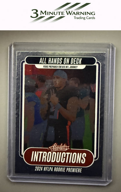 2024 Panini Absolute #I-MPJ Michael Penix Jr. Introductions