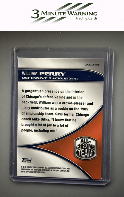 2024 Topps Chrome #ACT-14 William Perry All-Chrome Team