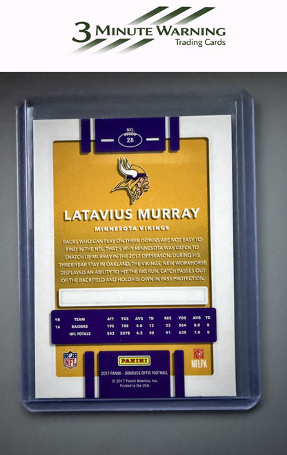 2017 Donruss Optic #28 Latavius Murray
