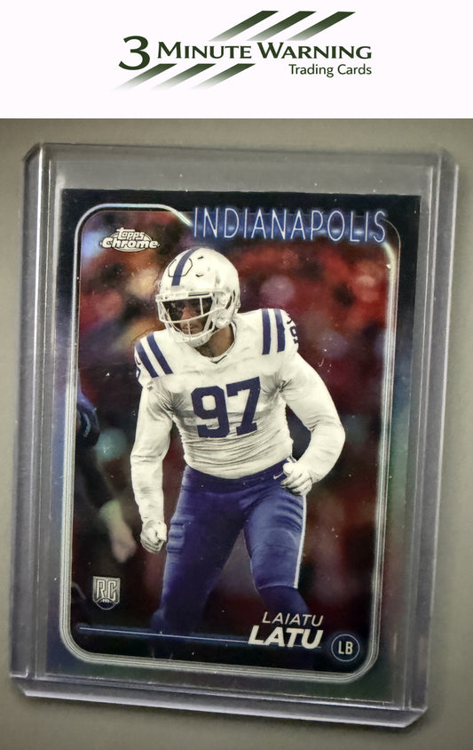 2024 Topps Chrome #247 Laiatu Latu Refractor