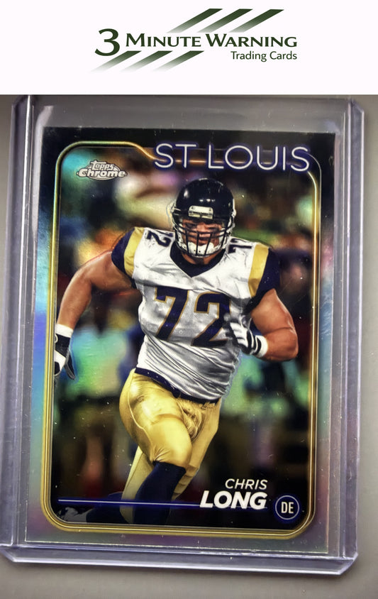 2024 Topps Chrome #103 Chris Long Refractor