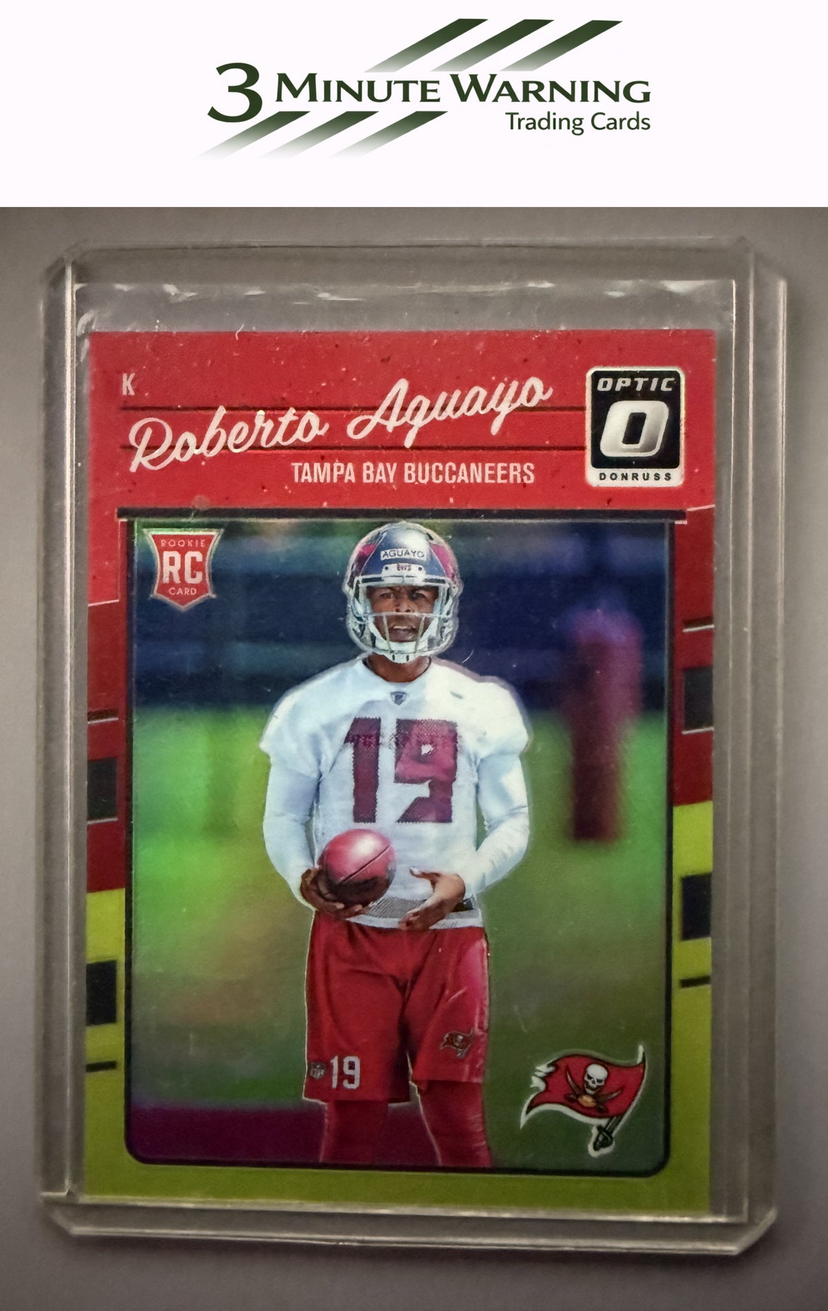 2016 Donruss Optic #137 Roberto Aguayo Red and Yellow