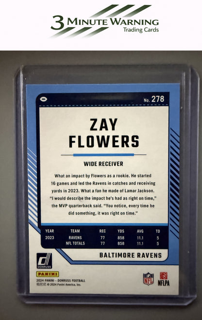2024 Donruss #278 Zay Flowers