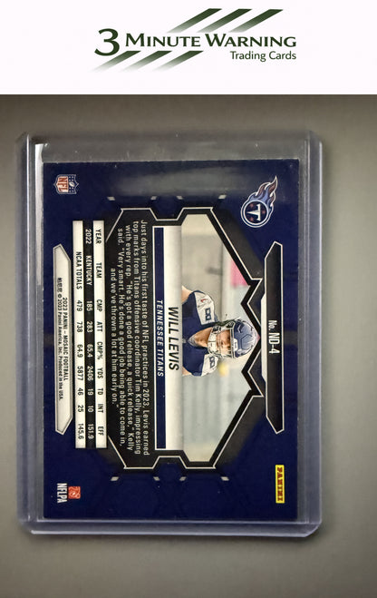 2023 Panini Mosaic #ND-4 Will Levis