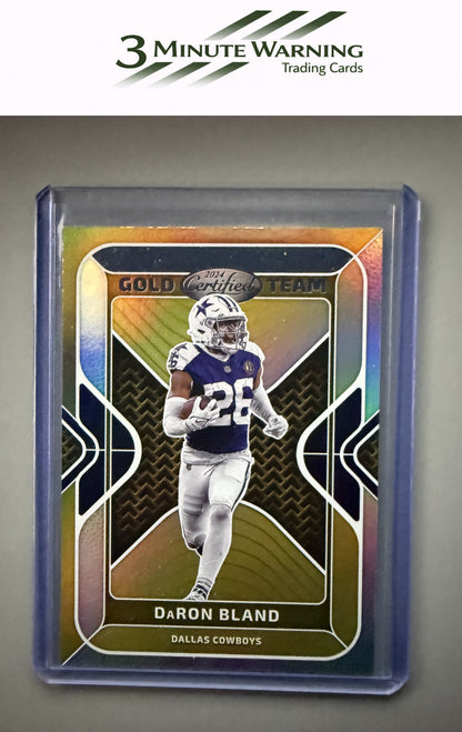 2024 Panini Certified #GT-DBD DaRon Bland Gold Team
