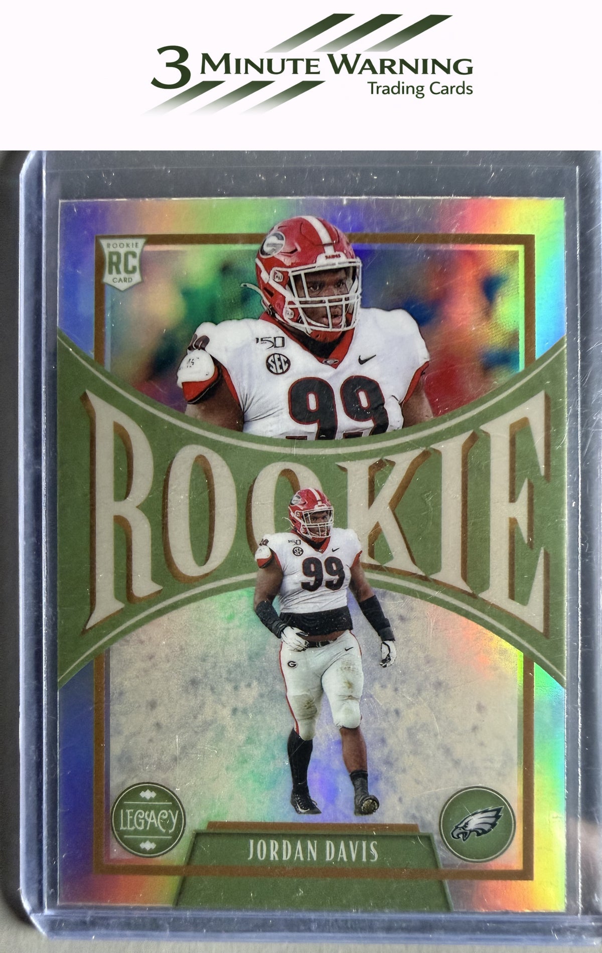 2022 Panini Legacy #187 Jordan Davis Premium Silver