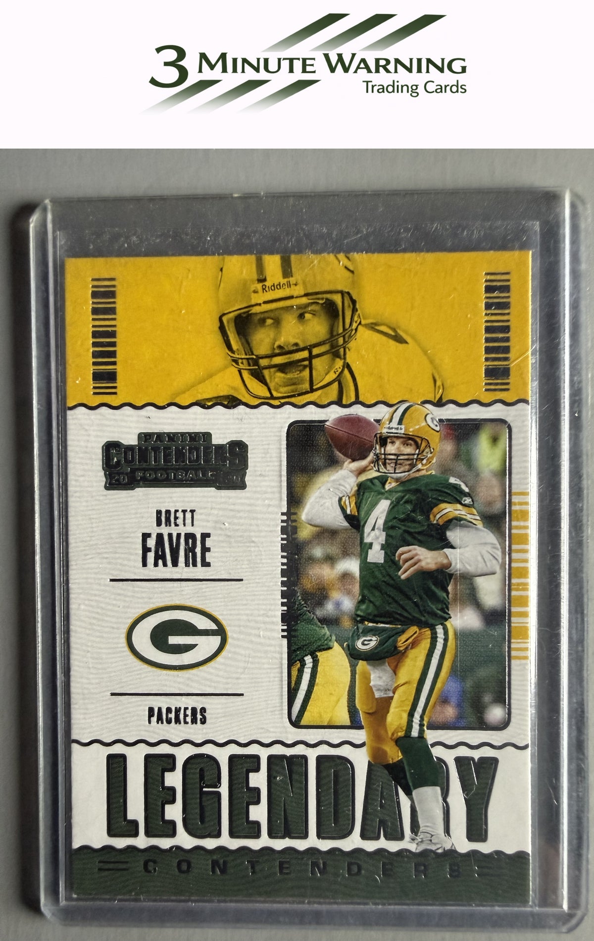 2020 Panini Contenders #LC-BFA Brett Favre Legendary Contenders