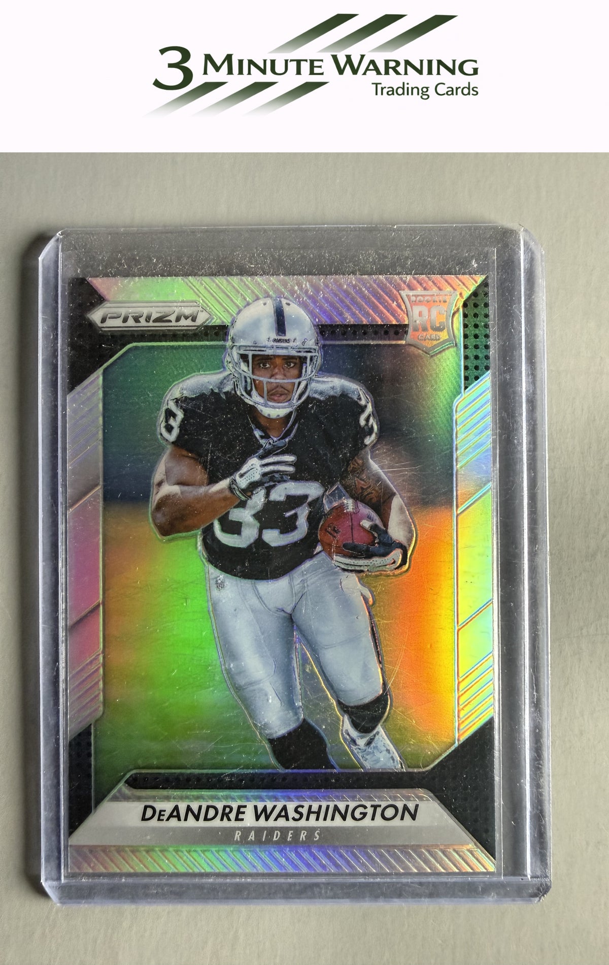 2016 Panini Prizm #276 DeAndre Washington Prizm