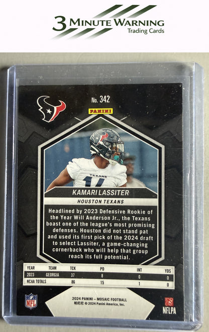 2024 Panini Mosaic #342 Kamari Lassiter