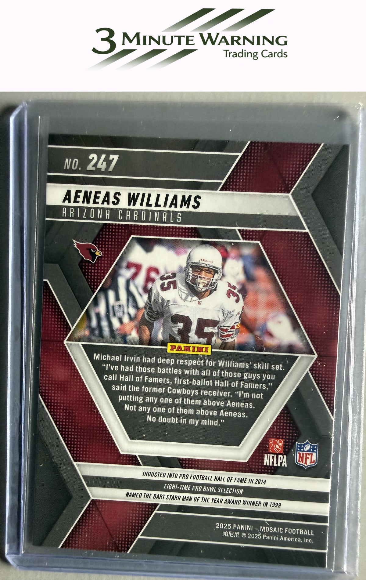 2025 Panini Mosaic #247 Aeneas Williams