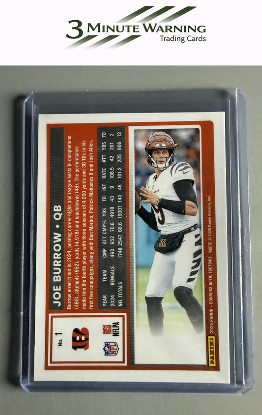 2025 Donruss Optic #1 Joe Burrow