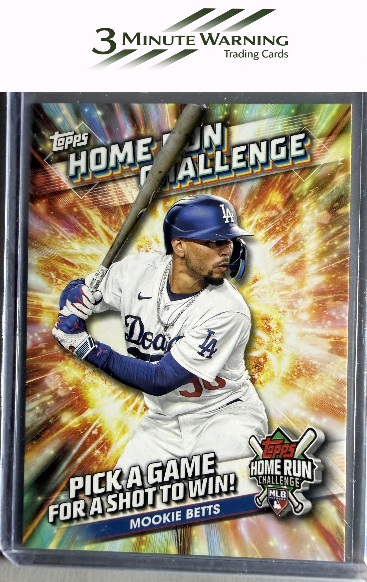 2024 Topps #HRC-13 Mookie Betts Home Run Challenge (Series One)