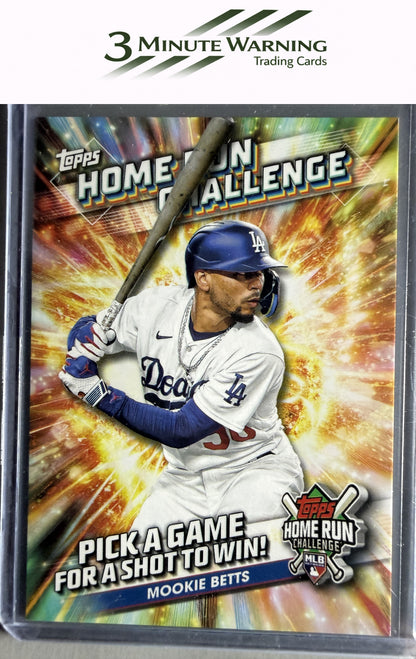 2024 Topps #HRC-13 Mookie Betts Home Run Challenge (Series One)