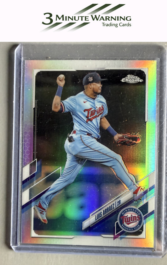 2021 Topps Chrome #124 Luis Arraez Refractor