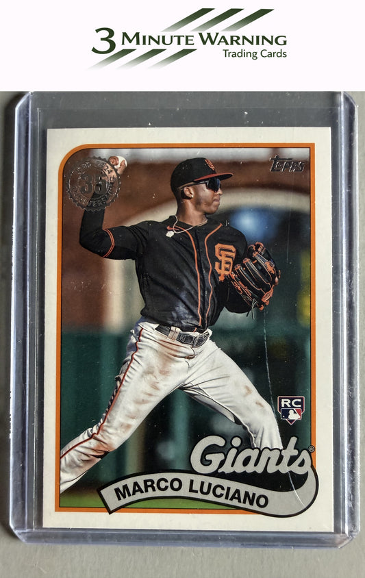 2024 Topps #89B-11 Marco Luciano 1989 Topps Baseball 35th Anniversary