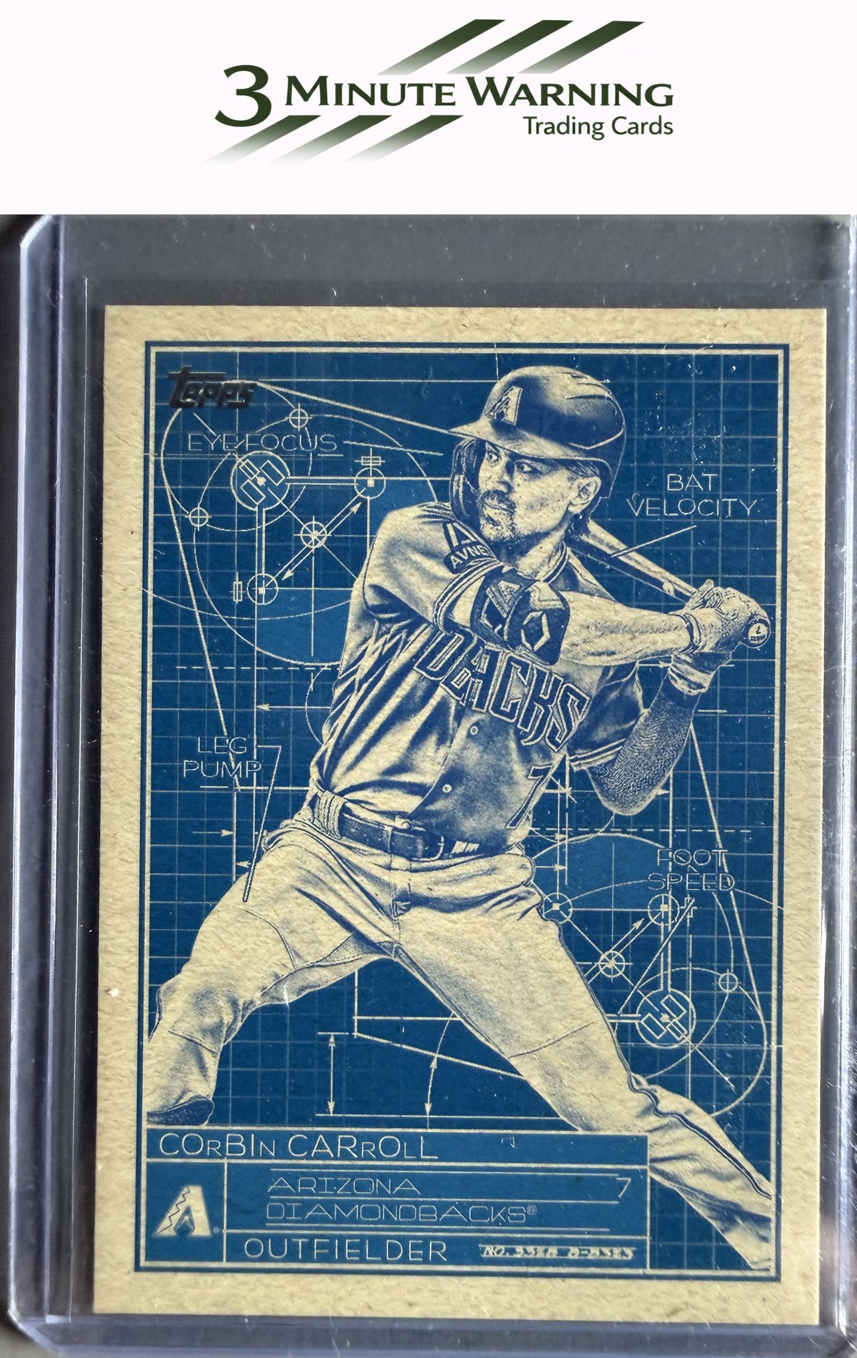 2024 Topps #SB-14 Corbin Carroll Superstar Blueprint Blue