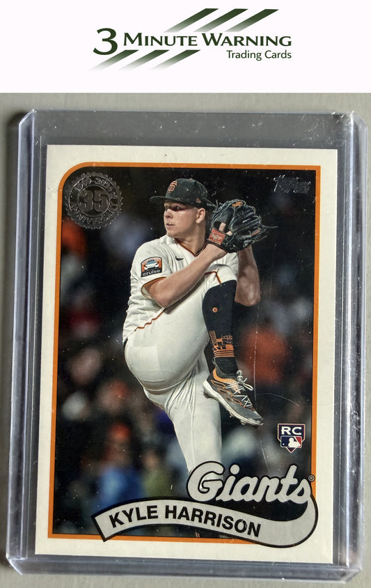 2024 Topps #89B-95 Kyle Harrison 1989 Topps Baseball 35th Anniversary