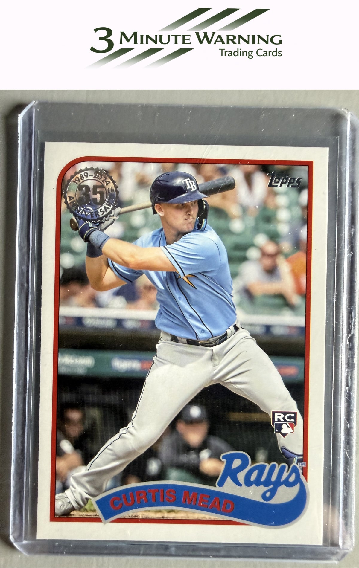 2024 Topps #89B-85 Curtis Mead 1989 Topps Baseball 35th Anniversary (Series One)