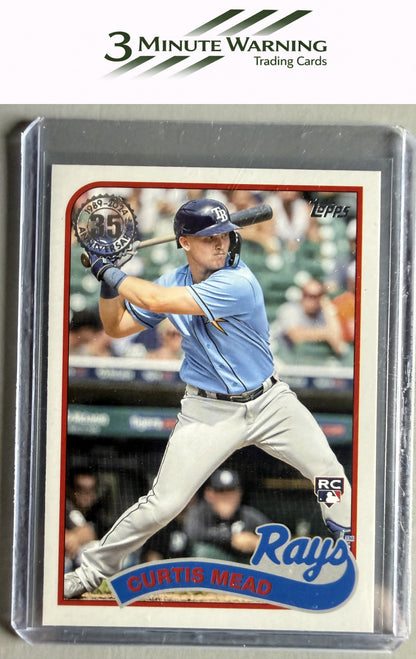 2024 Topps #89B-85 Curtis Mead 1989 Topps Baseball 35th Anniversary (Series One)