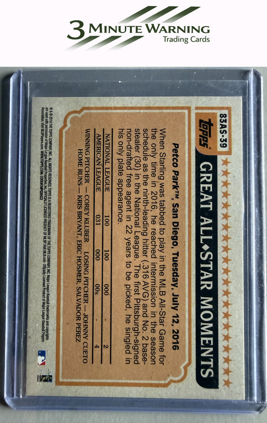 2018 Topps #83AS-39 Starling Marte 1983 Topps Baseball All-Stars