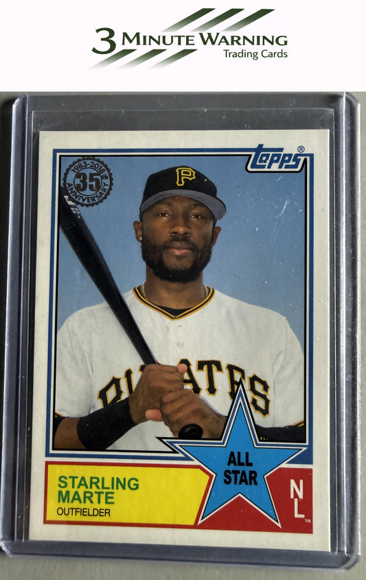 2018 Topps #83AS-39 Starling Marte 1983 Topps Baseball All-Stars