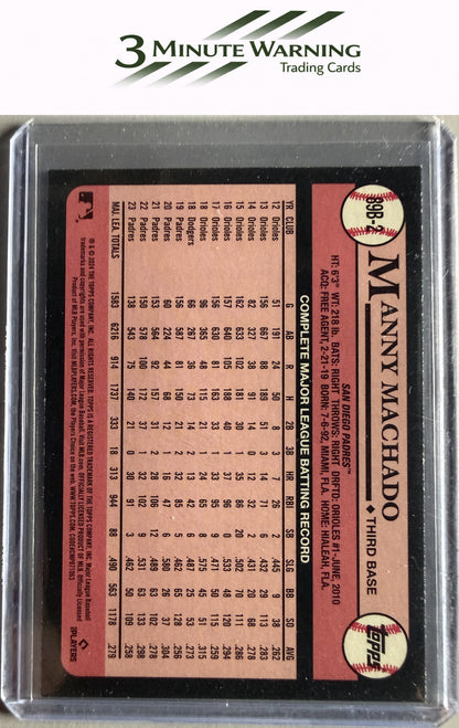 2024 Topps #89B-2 Manny Machado 1989 Topps Baseball 35th Anniversary