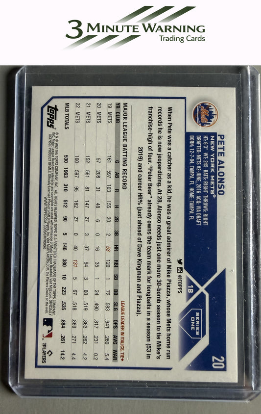 2023 Topps #20 Pete Alonso