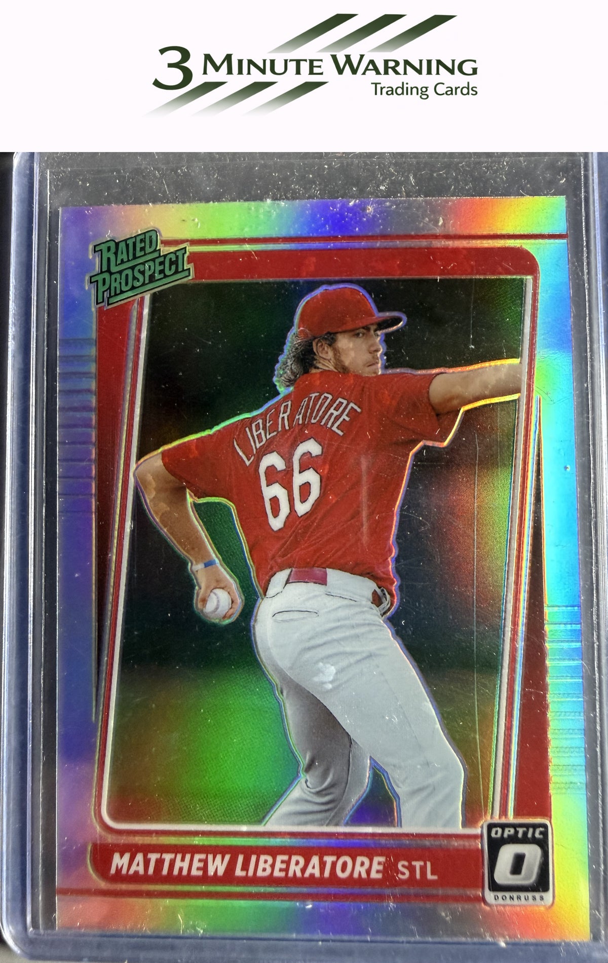 2021 Donruss Optic #RP24 Matthew Liberatore Rated Prospect Holo