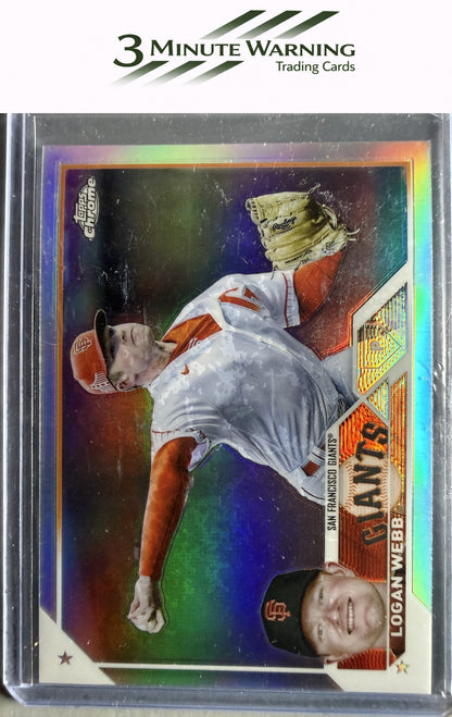 2023 Topps Chrome #32 Logan Webb Refractor