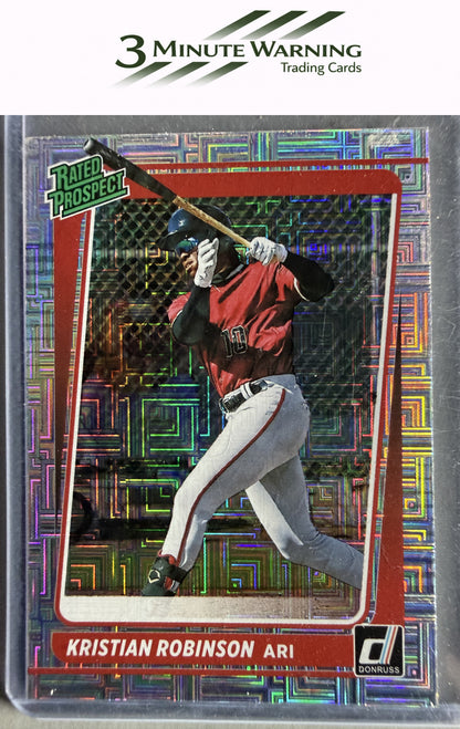 2021 Donruss #RP8 Kristian Robinson Rated Prospects Vector