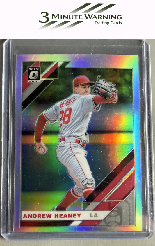 2019 Donruss Optic #160 Andrew Heaney Holo
