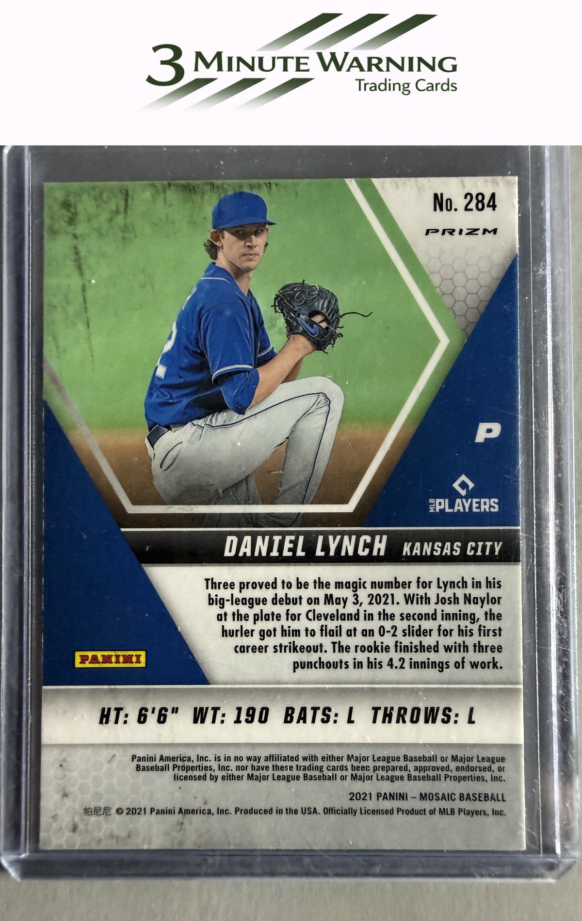 2021 Panini Mosaic #284 Daniel Lynch Mosaic