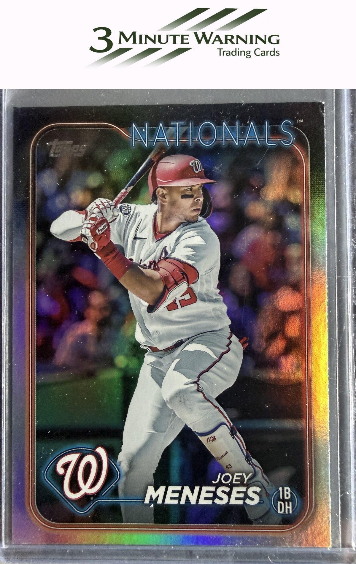 2024 Topps #142 Joey Meneses Rainbow Foil
