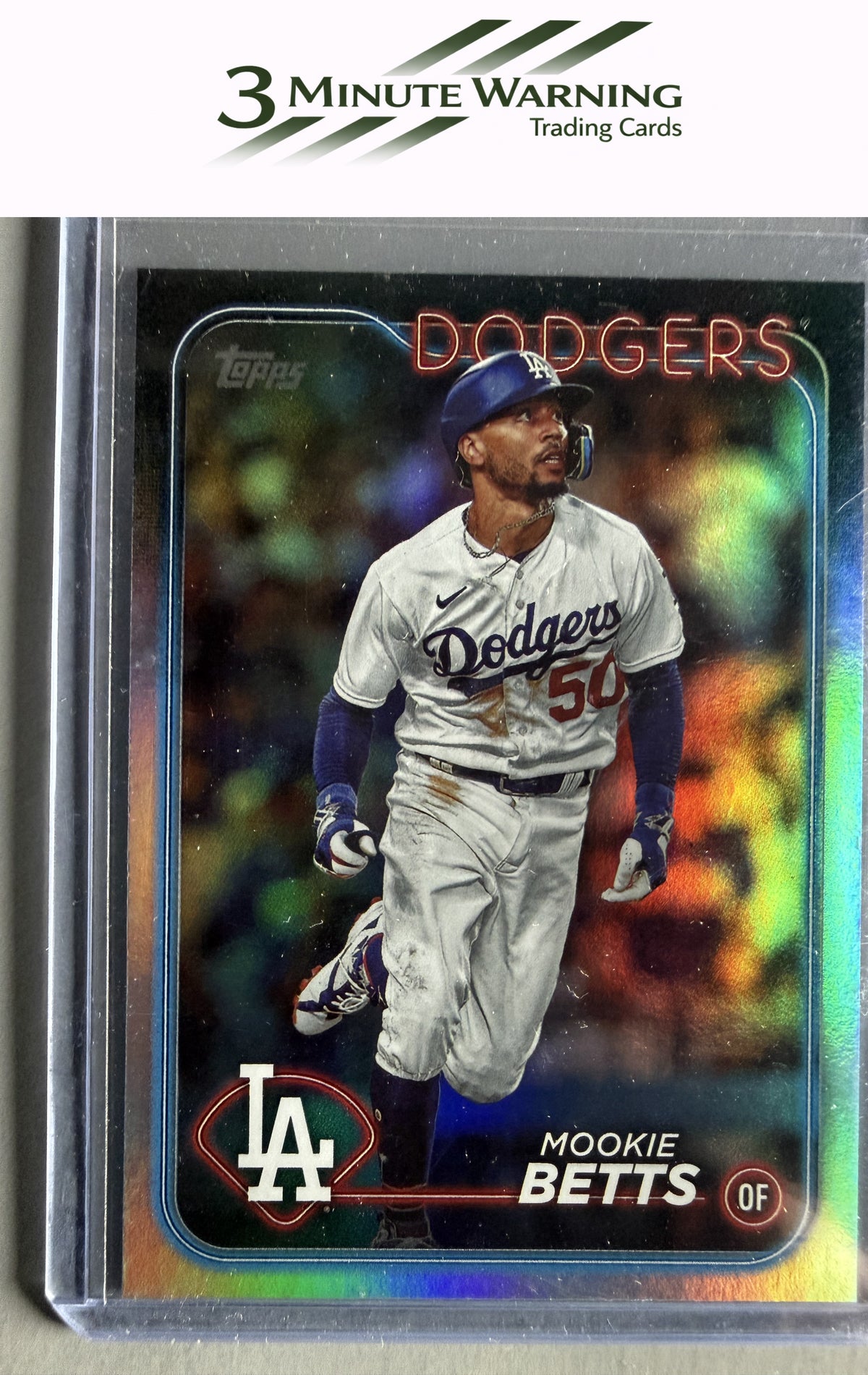 2024 Topps #250 Mookie Betts Rainbow Foil