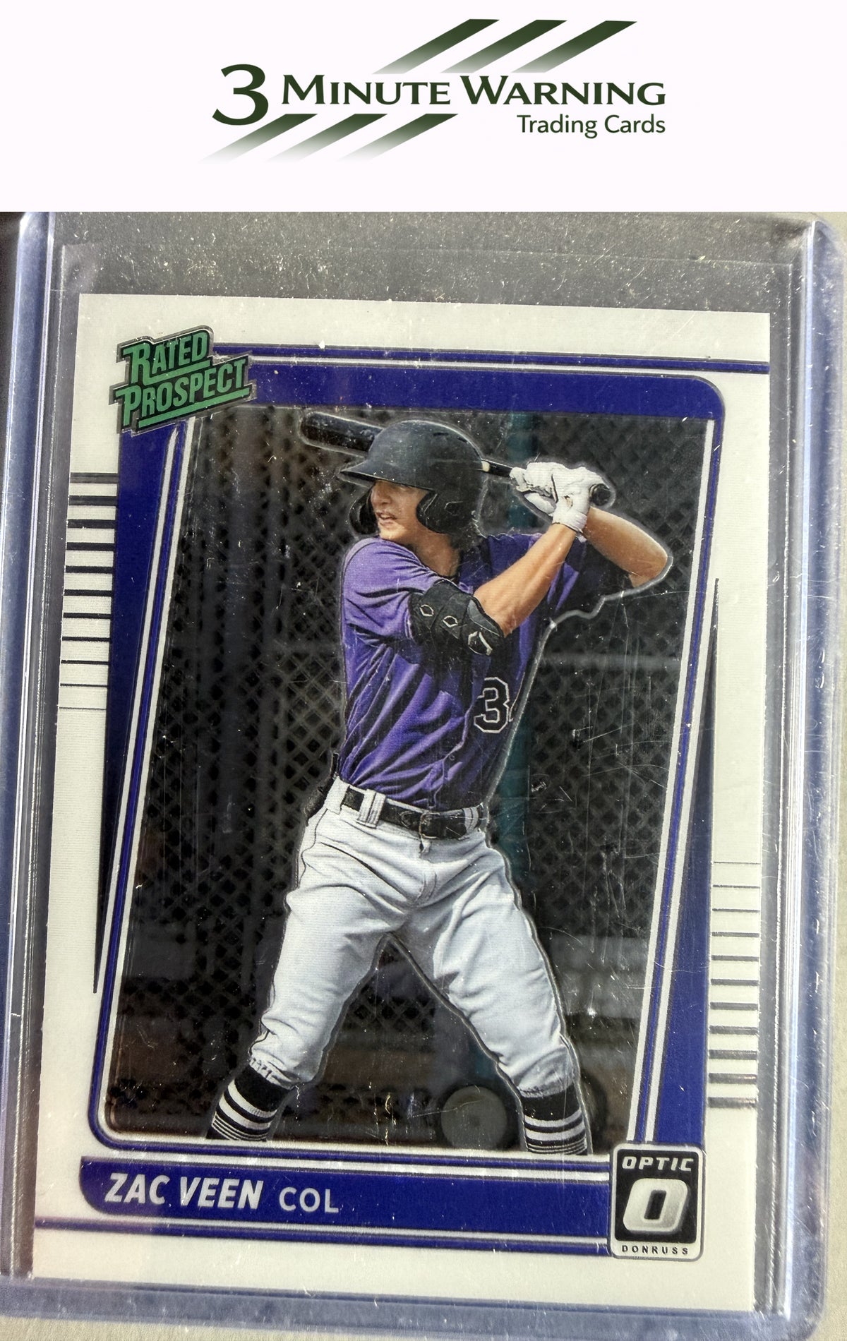2021 Donruss Optic #RP10 Zac Veen Rated Prospect