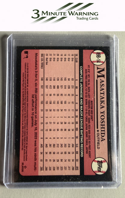 2024 Topps #89B-14 Masataka Yoshida 1989 Topps Baseball 35th Anniversary