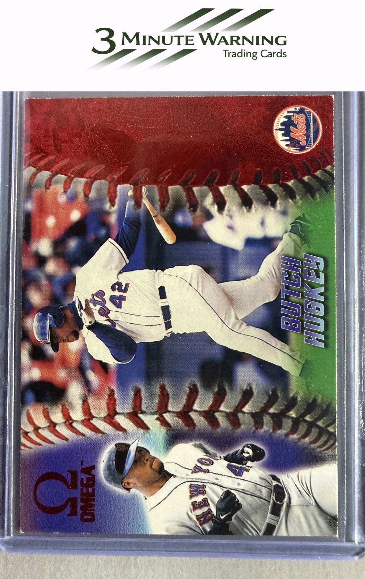 1998 Pacific Omega #157 Butch Huskey Red