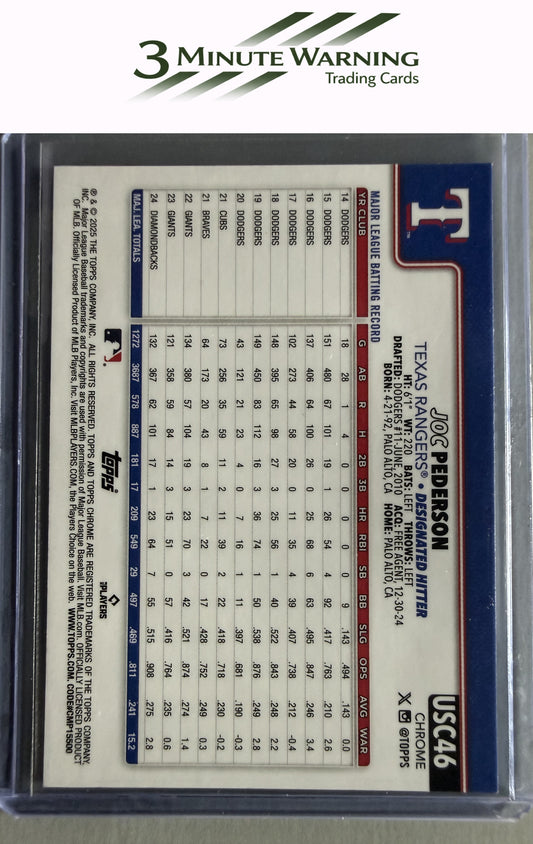 2025 Topps Chrome Update #USC46 Joc Pederson