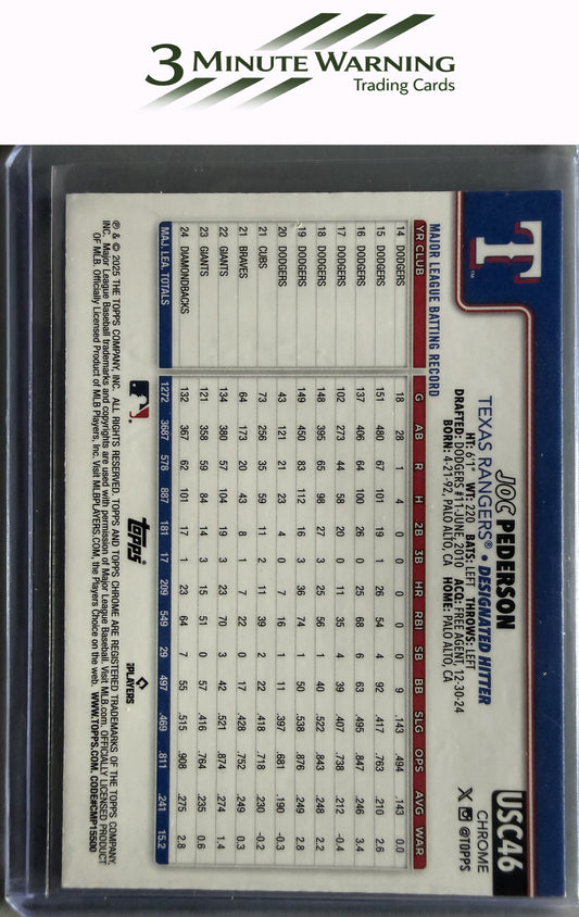 2025 Topps Chrome Update #USC46 Joc Pederson