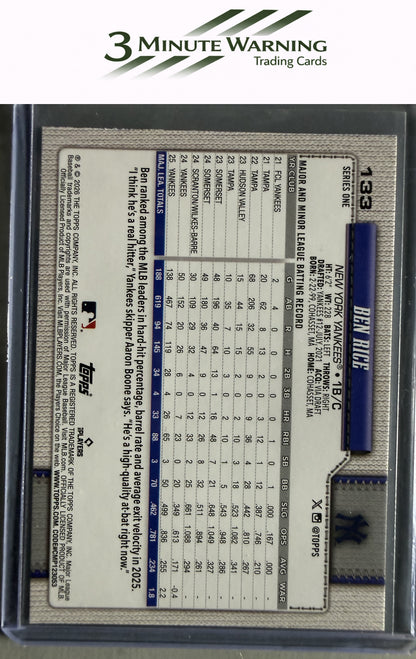 2026 Topps #133 Ben Rice